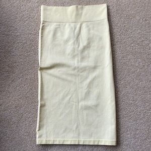 Balance Athletica Yellow Fitted Skirt